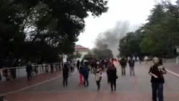 Взрыв в кампусе университета Беркли