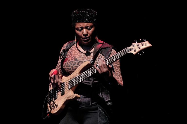 Участница российско-американского проект Lady's in Jazz Ким Кларк Участница российско-американского проект Lady's in Jazz Ким Кларк