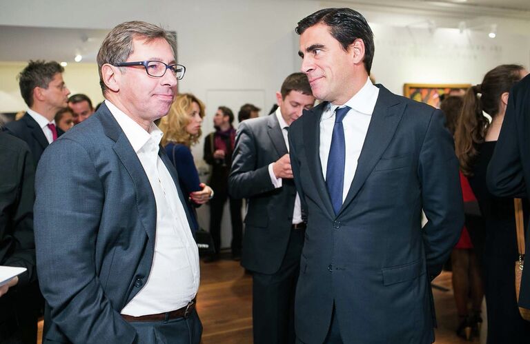 Петр Авен и Андреас Румблер на приеме и закрытом показе выставки Диалог на языке искусства: шедевры из коллекции Яна Крюжье Петр Авен и Андреас Румблер на приеме и закрытом показе выставки Диалог на языке искусства: шедевры из коллекции Яна Крюжье