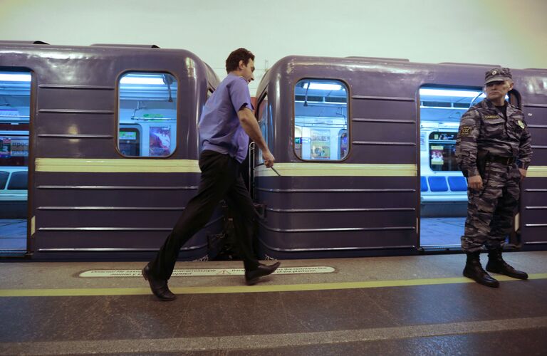 Возгорание в петербургском метро