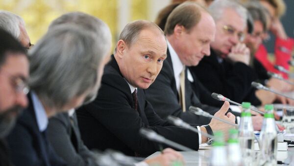 Заседание Совета при президенте РФ по культуре и искусству, фото с места события