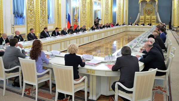 Заседание Совета при президенте РФ по культуре и искусству. Архивное фото.