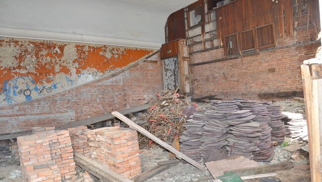 Помещение театра Чайка во Владивостоке, 3 октября 2013 года