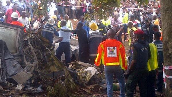 Авиакатастрофа в Нигерии