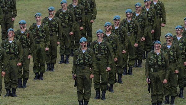 Военнослужащие воздушно-десантных войск. Архивное фото