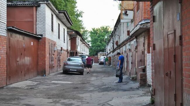 Гаражи, Москва. Архивное фото.