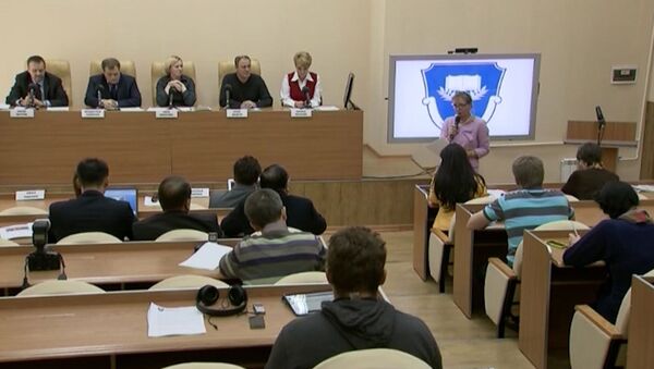 Брифинг о развитии профессионального образования в Москве