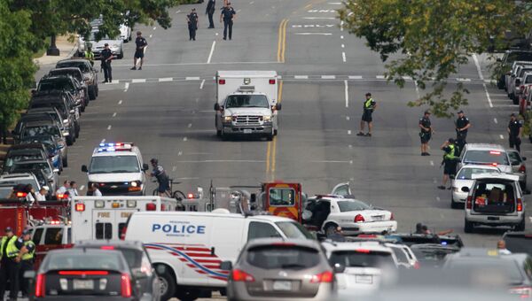 Стрельба возле здания Конгресса в Вашингтоне, фото с места события