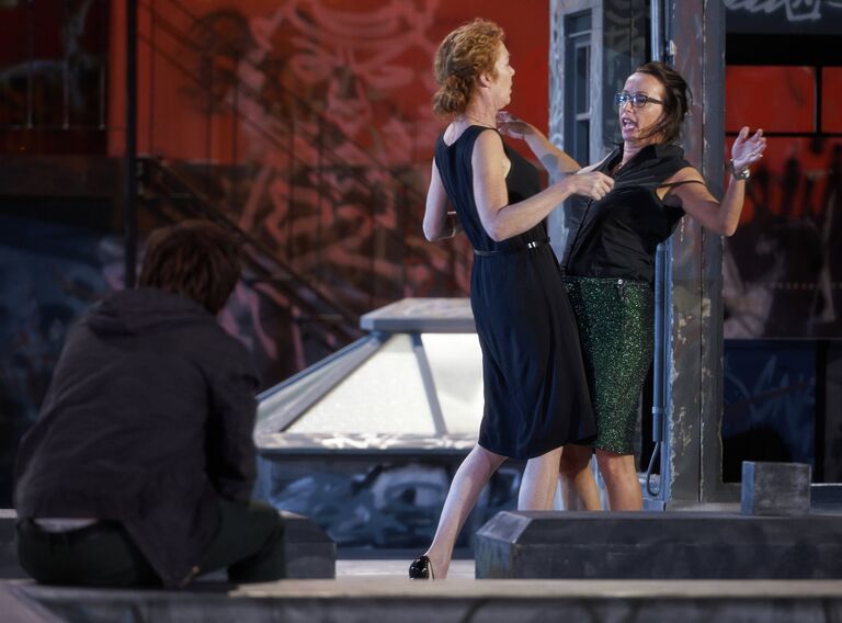 Репетиция спектакля Русские! в рамках фестиваля Балтийский дом Репетиция спектакля Русские! в рамках фестиваля Балтийский дом