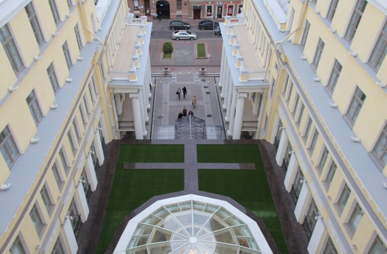 В гостинице Эрмитаж. Фото с места события В гостинице Эрмитаж. Фото с места события