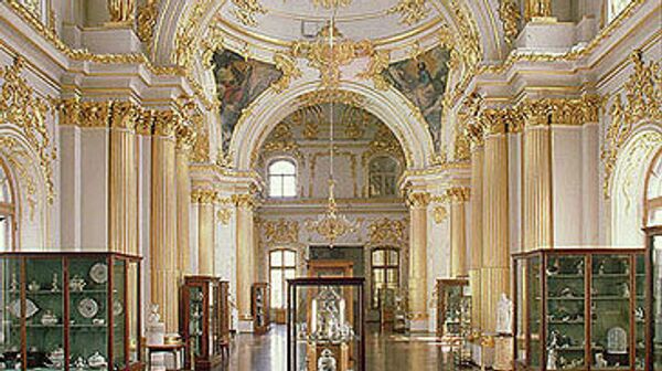В Большой церкви Зимнего дворца. Архивное фото