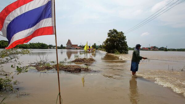 Наводнение в Таиланде, фото с места события