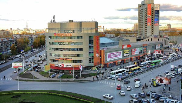 Площадь Маркса в Новосибирске. Архивное фото