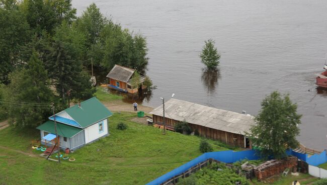 Паводок в Приамурье, архивное фото