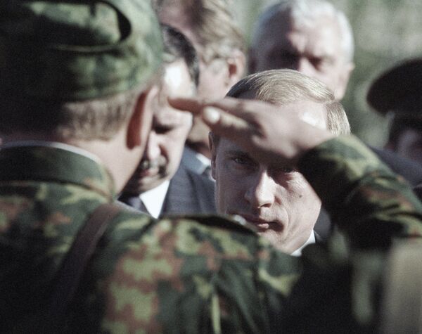 Путин встречается с военнослужащими