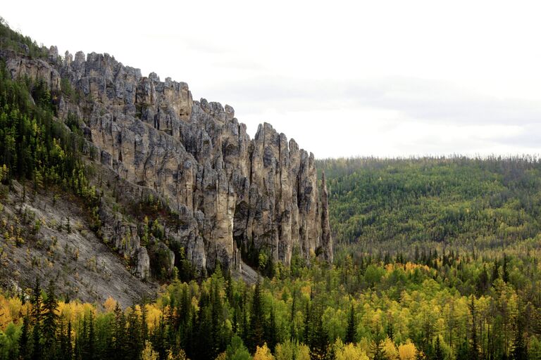 Национальный природный парк Ленские столбы в Якутии