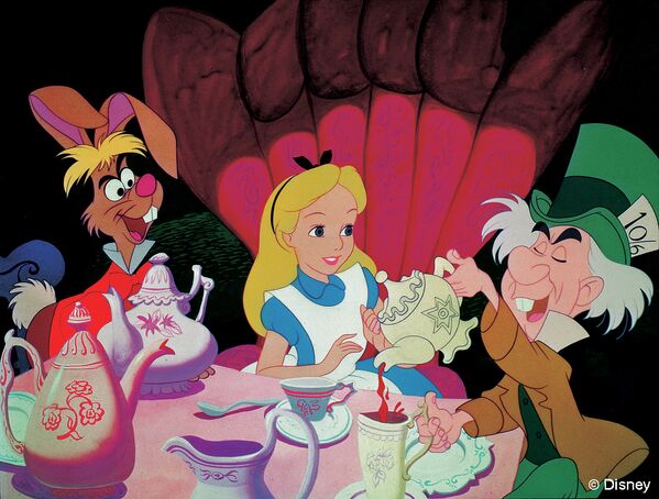 Кадр из мультипликационного фильма Алиса в стране чудес( The Walt Disney Company)