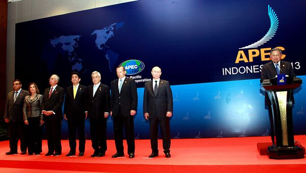 Президент Индонезии Сусило Бамбанг Юдхойон на саммите АТЭС-2013