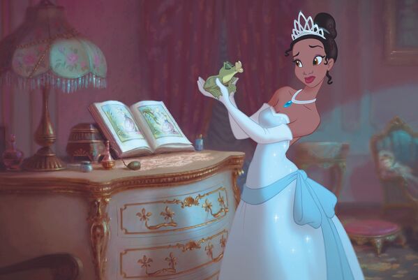 Кадр из мультипликационного фильма Принцесса и лягушка( The Walt Disney Company)