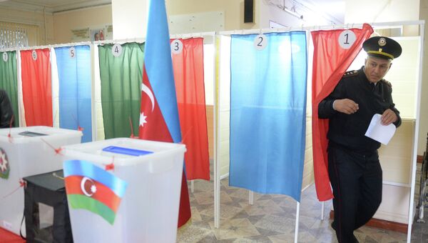 На выборах президента Республики Азербайджан