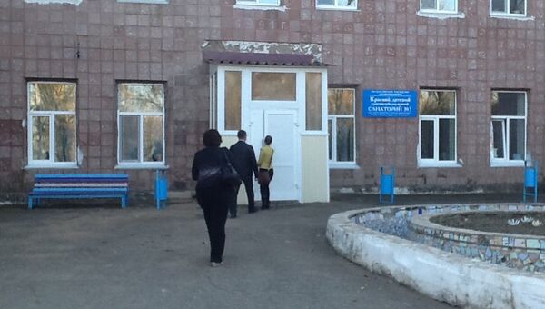 Санаторий в Арсеньеве, куда попали дети из села Новосысоевка после пробы Манту. Фото с места события