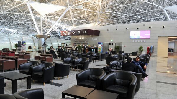 Бизнес-зал терминала А аэропорта Внуково, архивное фото
