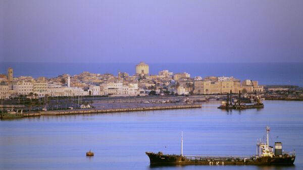 Ливия. Город Триполи. Аръхивное фото