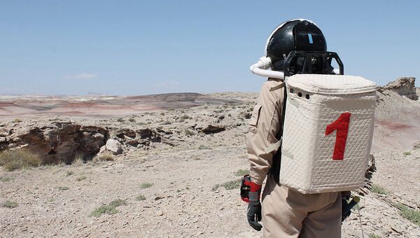 Работа на Марсианской пустынной станции MDRS в штате Юта, архивное фото