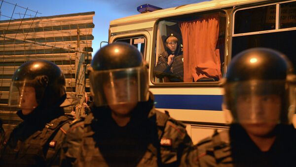 Беспорядки в московском районе Бирюлево, фото с места событий
