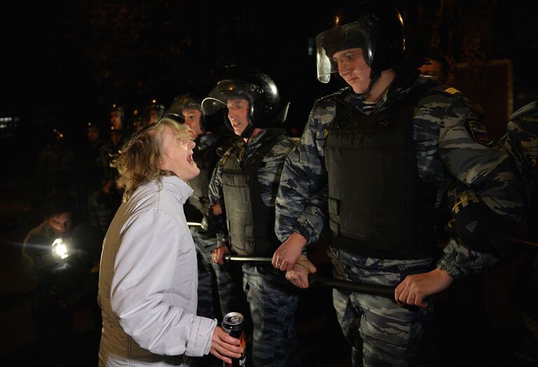 Беспорядки в московском районе Бирюлево