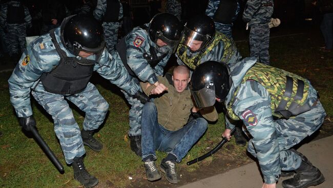 Беспорядки в московском районе Бирюлево