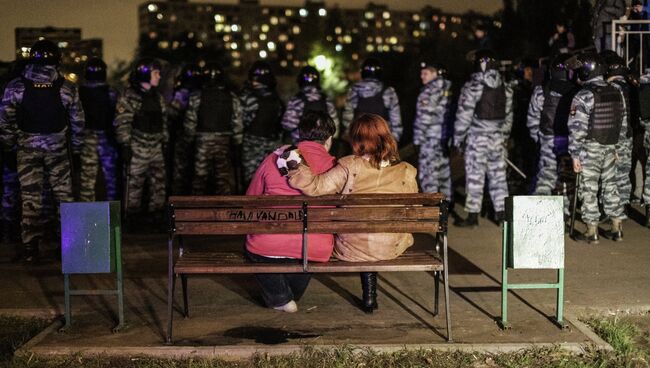 Беспорядки в московском районе Бирюлево