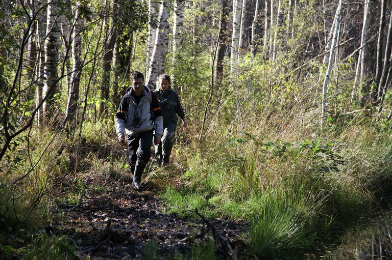 Поисково-спасательные работы отряда Лиза Алерт. Архивное фото