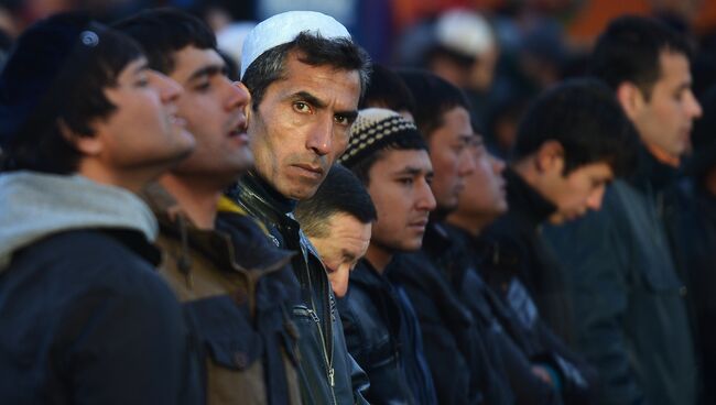 Празднование Курбан-байрама в Москве