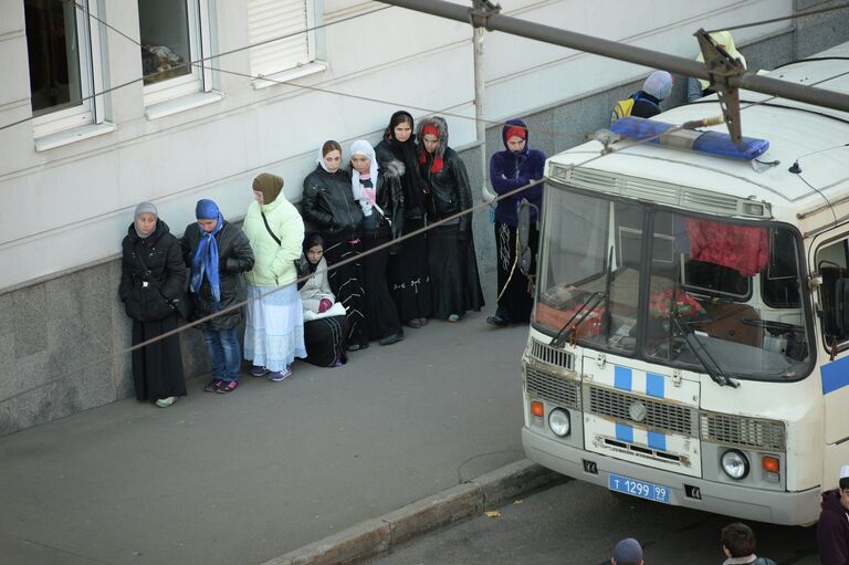 Празднование Курбан-байрама в Москве