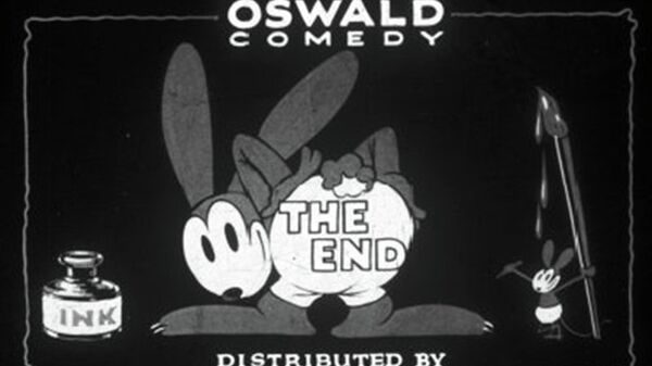 Ушастый кролик Освальд, персонаж Диснея, созданный в 1927 году