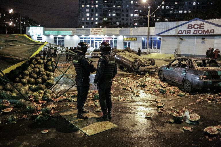 Беспорядки в московском районе Бирюлево