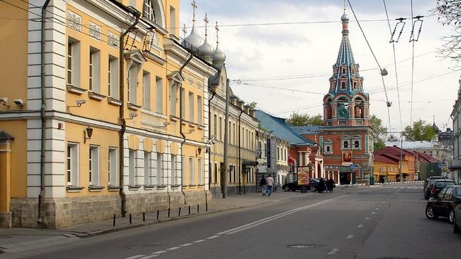 Улица Большая Полянка. Архивное фото