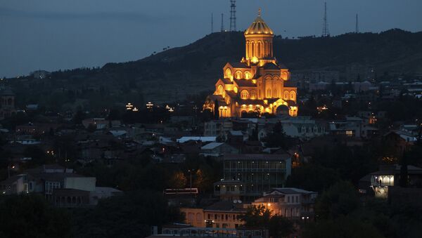Собор Святой Троицы в Тбилиси. Архивное фото