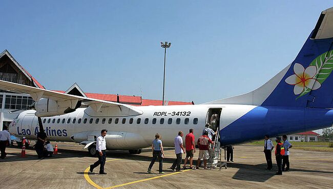 Самолет ATR 72 компании Lao Airlines. Архивное фото