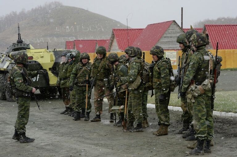 Cоревнования взводов спецназа на первенство Сибирского регионального командования внутренних войск МВД России