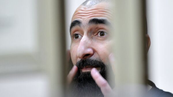 Заседание суда по делу террориста Али Тазиева, архивное фото