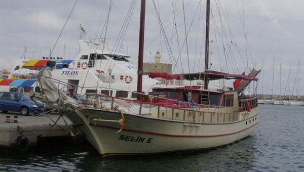 Яхта турецких контрабандистов