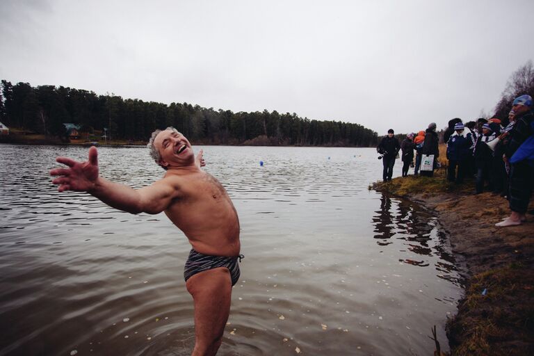 Первый открытый чемпионат Томского района по плаванию в холодной воде