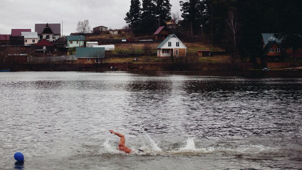 Первый открытый чемпионат Томского района по плаванию в холодной воде