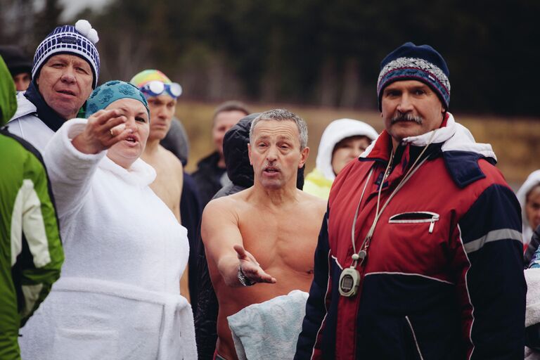 Первый открытый чемпионат Томского района по плаванию в холодной воде