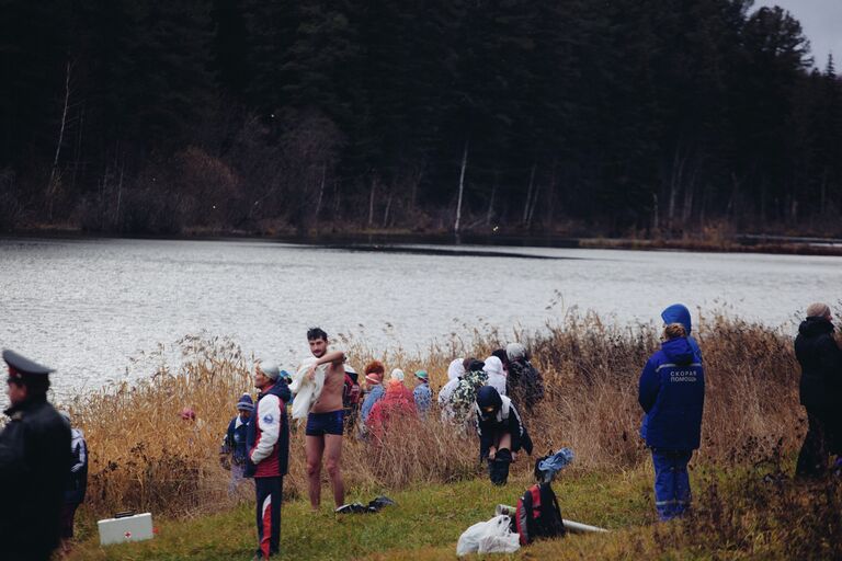 Первый открытый чемпионат Томского района по плаванию в холодной воде