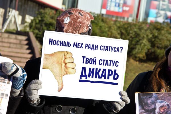 Антимеховой митинг в Томске