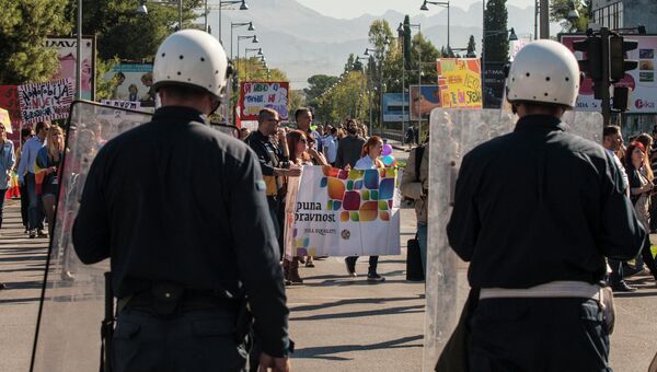 Беспорядки после гей-парада в Черногории. Фото с места событий