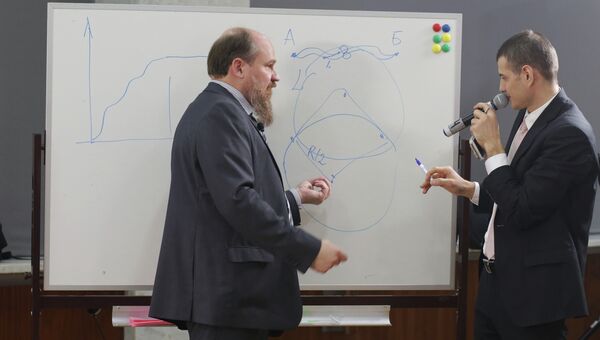 Учитель математики Сергей Валентинович Буфеев на Съезде учителей Москвы - 2013